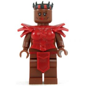 LEGO Cat Lord, Female, Dark Red Outfit with Horned Crown