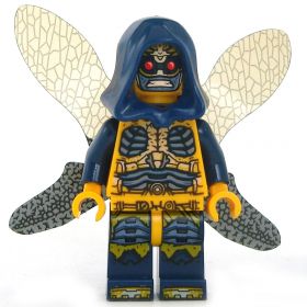 LEGO Entothrope: Werewasp, Hybrid Form, Dark Blue