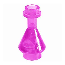 LEGO Erlenmeyer Flask, Transparent Pink