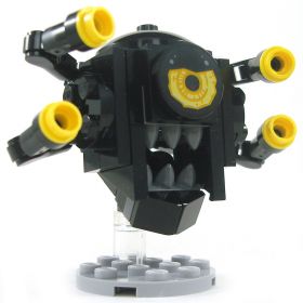 LEGO Spectator, Black with Yellow Eyes