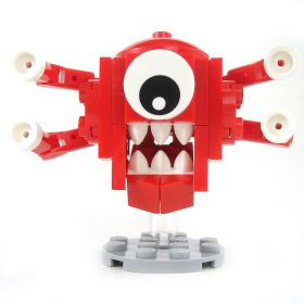 LEGO Spectator, Red with White Eyes