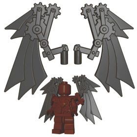 LEGO Steampunk Wings, Steel (Pearl Dark Gray)