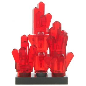 LEGO Carnivorous Crystal, Red (Medium)