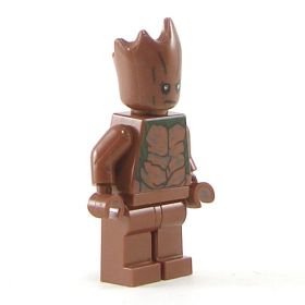 LEGO Golem, Wood, Reddish Brown