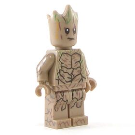 LEGO Golem, Wood, Dark Tan