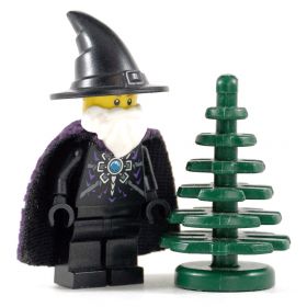 LEGO Tree (or Awakened Tree), Medium, Small Conifer, Dark Green