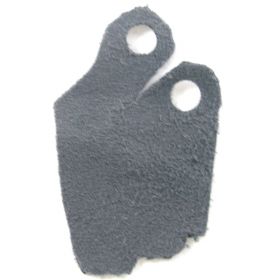 LEGO Custom Cape / Cloak, Off-Shoulder, Right, Dark Bluish Gray with Texture