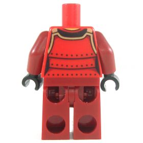 LEGO Red Plate Armor, Female, Gold Phoenix [CLONE]