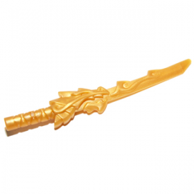 LEGO Sword, Katana with Dragon Hilt/Guard