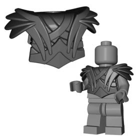 LEGO "Lizardman" Leather Spiked Armor by Brick Warriors  (w/Wing Clips and Tail Stud) [CLONE] [CLONE]