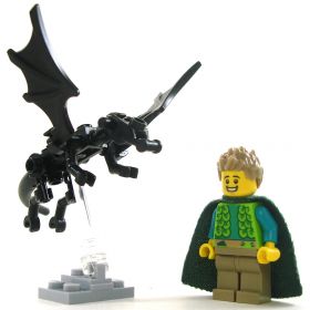 LEGO Black Dragon Wyrmling [CLONE]