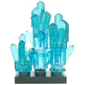 LEGO Carnivorous Crystal, Light Blue (Medium)