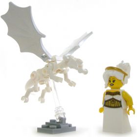 LEGO White Dragon Wyrmling [CLONE]