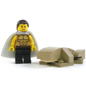 LEGO Frog, Giant, Short Version, Dark Tan