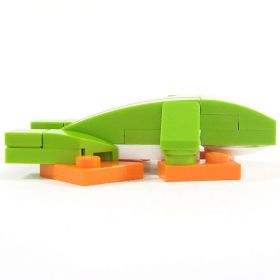 LEGO Frog, Giant, Short Version, Lime Green (Tropical Version)