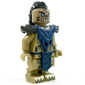LEGO Gnoll Fang of Yeenoghu, Shoulder Armor and Dark Blue Cloth