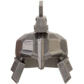 LEGO Helmet, Angular with Cheek and Nose Protection. Boar Design on Crest