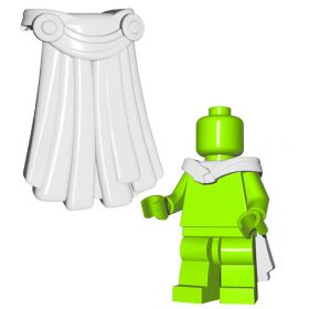 LEGO Cape/Cloak, Pulled Back over Shoulders