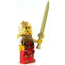 LEGO Sword, Intricate Blade, Gold