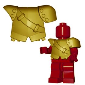 LEGO Scaled Armor ("Demon" Armor) by Brick Warriors  (w/Wing Clips and Tail Stud) [CLONE]