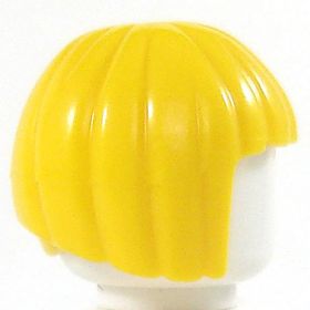 LEGO Hair, Female with Short Bob, Yellow