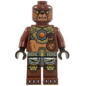 LEGO Lycanthrope: Werebear, Armor, Scars