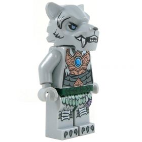 LEGO Lycanthrope: Werewolf, Light Bluish Gray Fur, Female