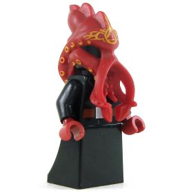 LEGO Alhoon (Or Mind Flayer Lich), Black Robe with Large Belt