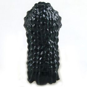 LEGO Hair, Female, Long and Curly, Braided Ponytail, Black