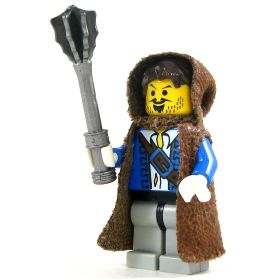 LEGO Flanged Mace, Steel and Black