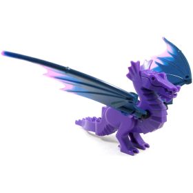LEGO Wyvern, Classic Dragon Body Style, Purple