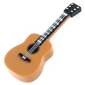 LEGO Acoustic Guitar, Light Brown