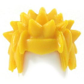 LEGO Hair, Thick Spikes, Headband and Tail, Yellow