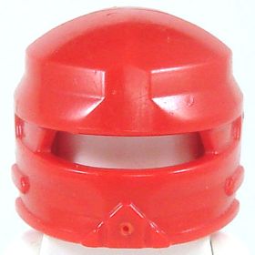 LEGO Helmet, Red with Red Visor