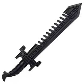 LEGO Sword, Angular with Wide Tip, Teeth