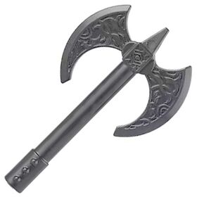 LEGO Axe, Bearded, Double-Bladed