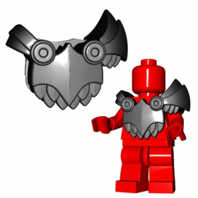 LEGO Scaled Armor ("Demon" Armor), with Wing Clips and Tail Stud