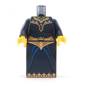 LEGO Dark Blue Dress, Gold Accents
