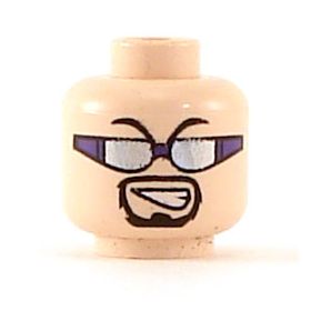 lego sunglasses head