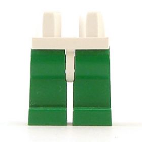 LEGO Legs, Green with White Hips