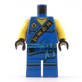 LEGO Blue Oufit, Bare Arms