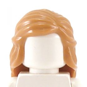 LEGO Hair, Female, Braided from Sides, Light Brown