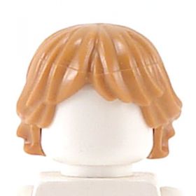 LEGO Hair, Tousled and Layered, Light Brown