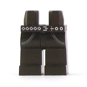 LEGO Legs, Black Jeans with Belt