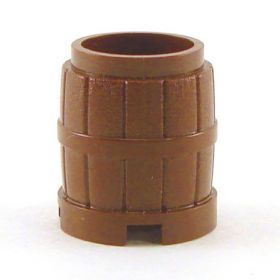 LEGO Small Barrel, Reddish Brown