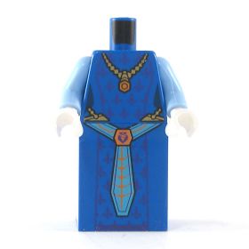 LEGO Dress, Fancy, Blue with Light Blue Sleeves