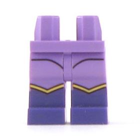 LEGO Legs, Purple with Dark Purple Boots