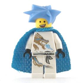 LEGO Custom Cape / Cloak, Azure Blue Stretch Fabric