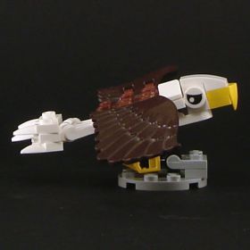 LEGO Eagle, Giant, Bald (custom design, 100% LEGO)