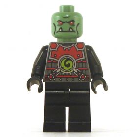 LEGO Orc, Red and Black with Armor